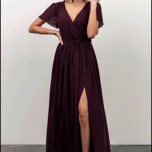 Baltic Born Maroon Maxi Dress
